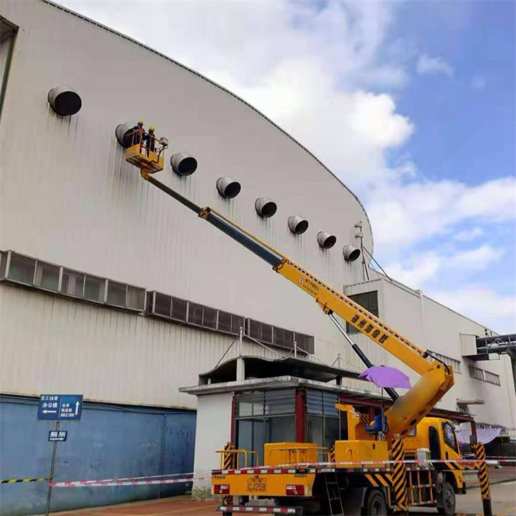 昌黎县高空作业车出租服务：专业广告牌安装解决方案