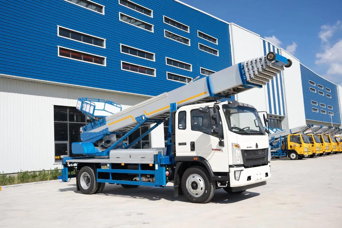 昌黎县出租云梯车高空作业车 建筑垃圾搬运